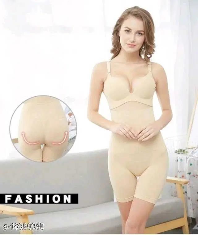 Women Innerwear Mid Thigh High Waist Shapewear For Women (S552)