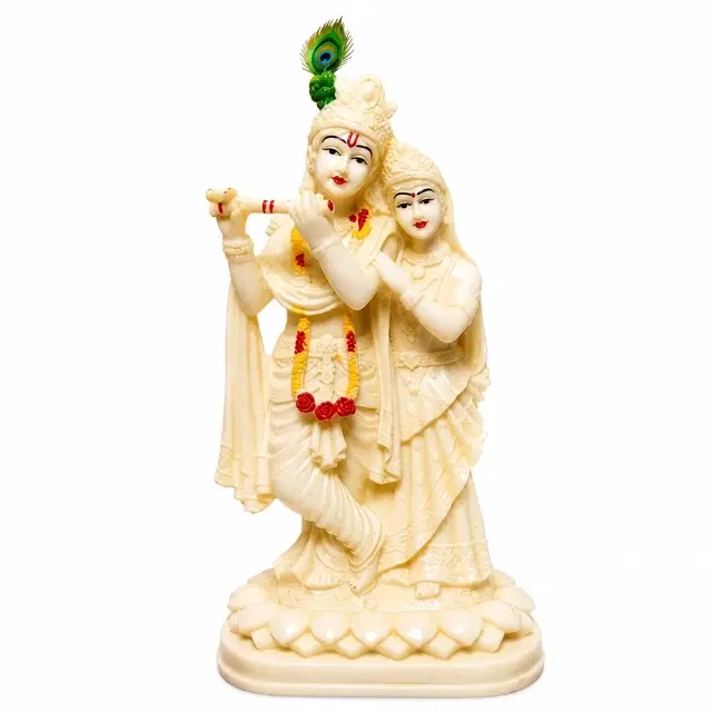 Polyresin Radha Krishna Idol