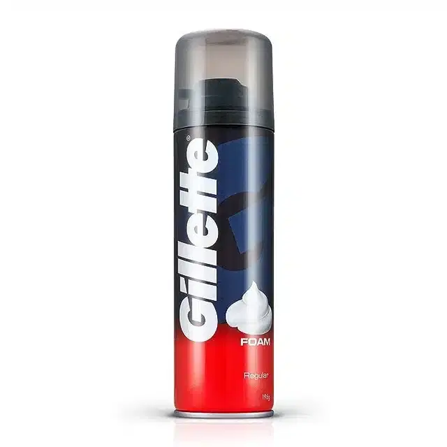 Gillette Regular Shaving Foam - 196 g