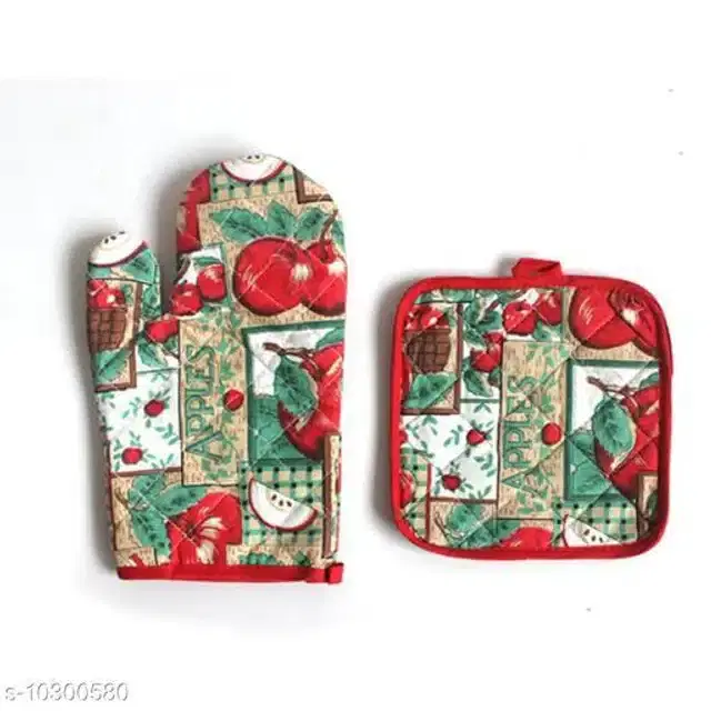 Cotton Oven Mitts, Assorted