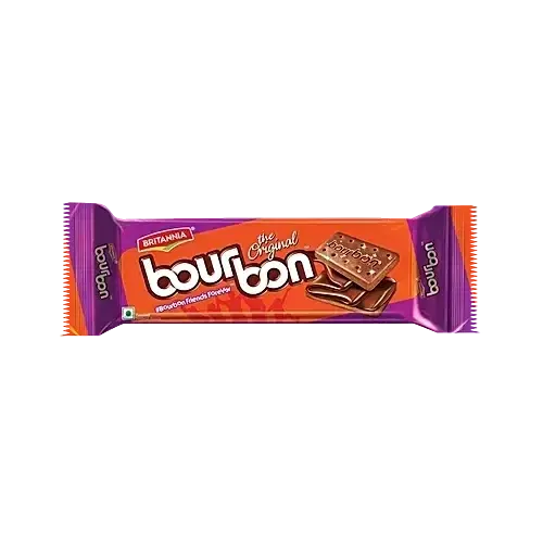 Britannia Bourbon Chocolate Cream Biscuits 120 g