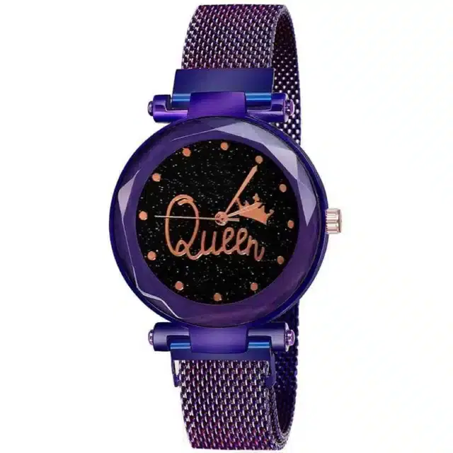 Women's Analog Watches, Pack of 1 (Purple)