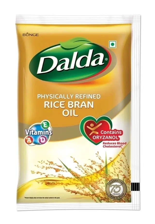 Dalda Physically Refined Rice Bran Oil 840 g (Pouch)