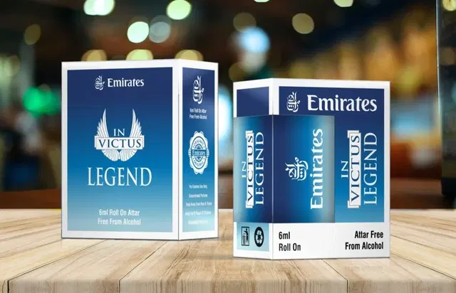 Emirates Victus Legend Alcohol Free Roll On Ittar for Men & Women, 6 ml