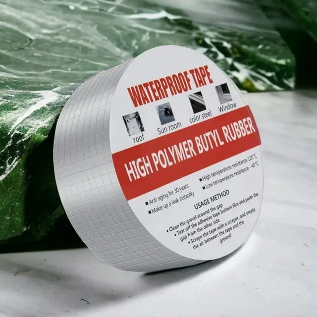 Aluminium Single Sided Self Adhesive Tape, Silver, 5 m