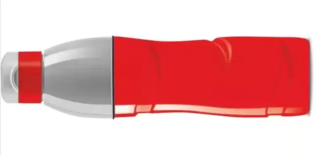 Insulated Plastic Water Bottle, Multicolor, 900 ml