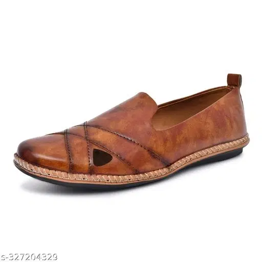 Juttis for Men (Tan, 6)