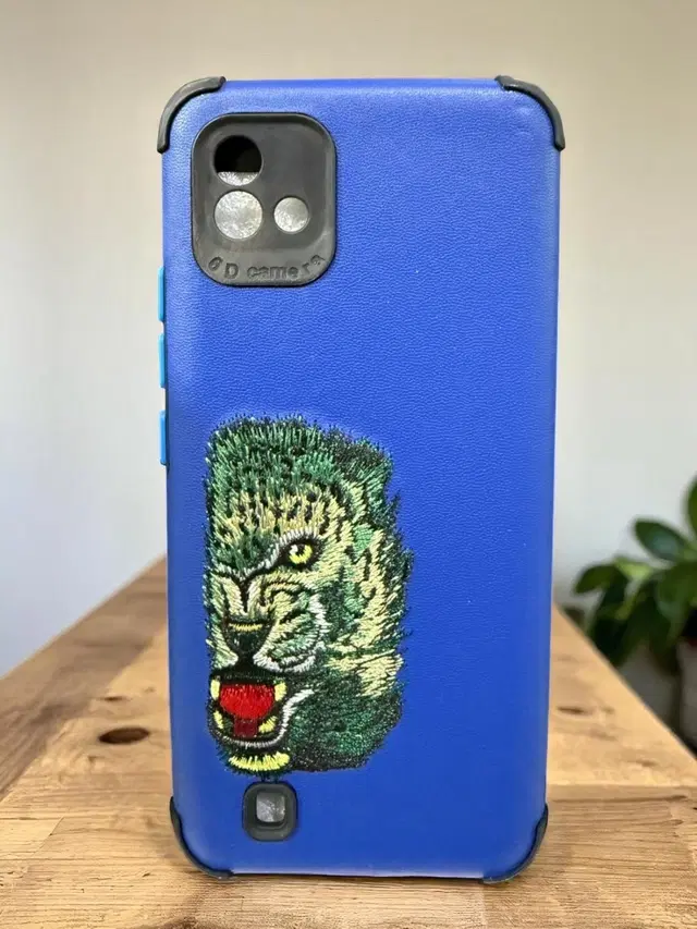 Pvc Back Cover For Realme C20, Blue