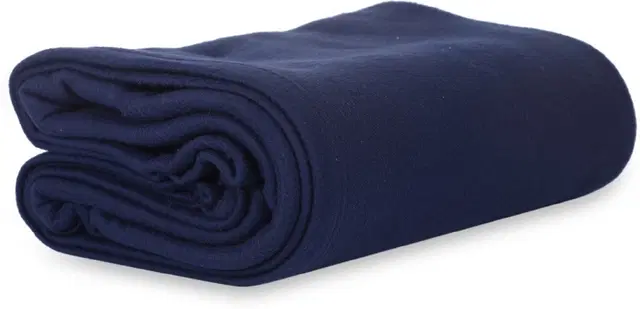 Fleece Blanket, Blue, 60x90 Inches