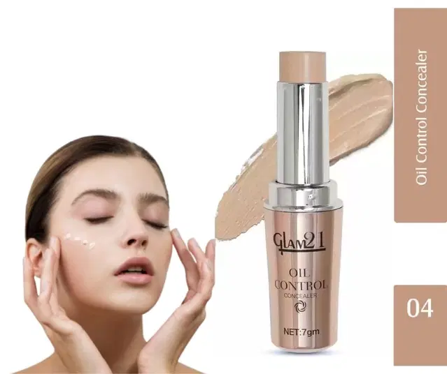 Glam21 Oil Control Waterproof Concealer, 7 g, Pack of 1