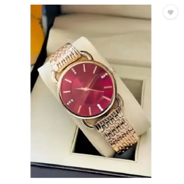 Analog Watch for Women (Red)
