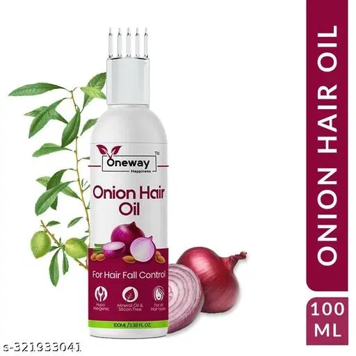 Oneway Happiness Herbal Onion Hair Oil (100 ml)