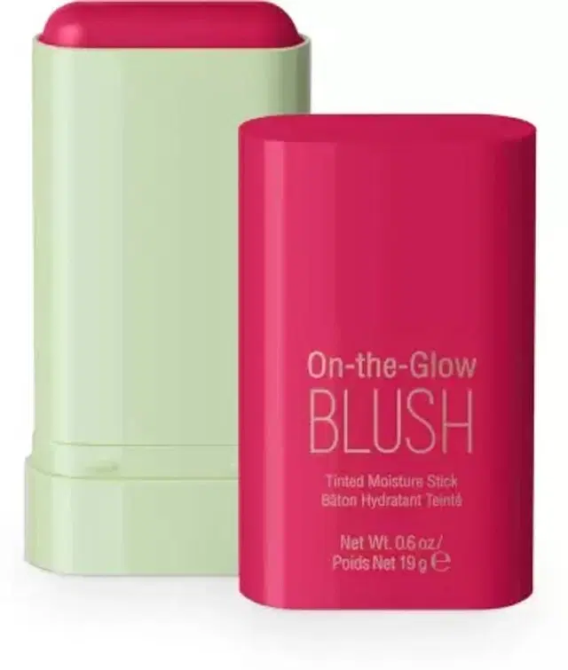 Blush Stick 3 In 1 Cheeks Lips Eyes Moisturing Face Blush, Hot Red
