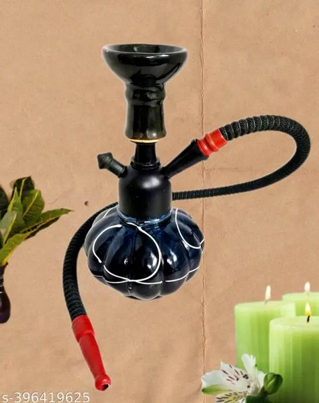 Aluminium Flavour Hookah Pot, Black