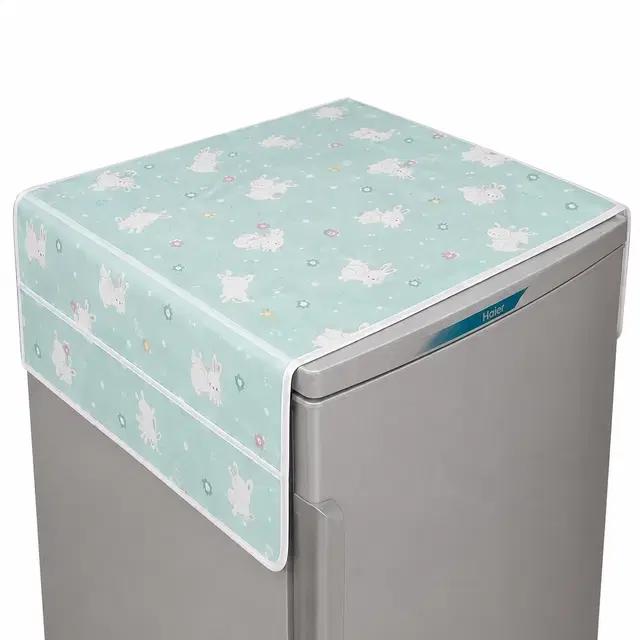 Rabbit Sea Green Proof fridge top cover