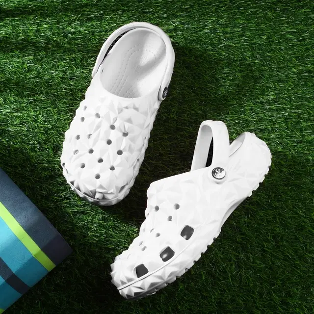Clogs for Women (White, 7)