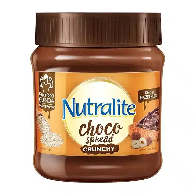 Nutralite Superfood Quinoa Choco Spread Crunchy With Protien 275 g Jar