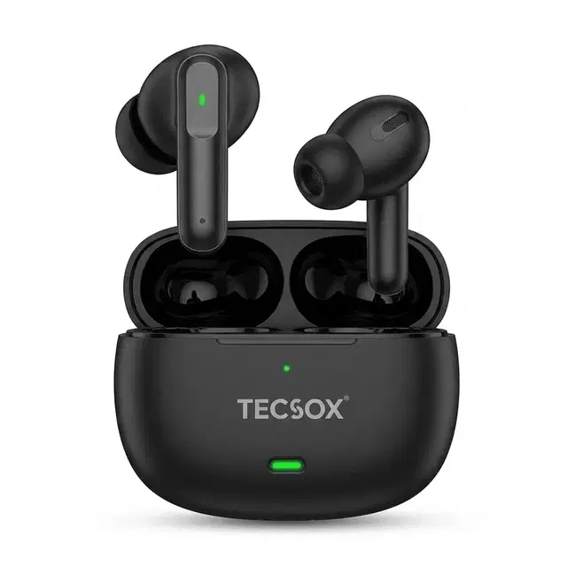 TecSox Pro 2 Wireless Earbuds [Lightweight]