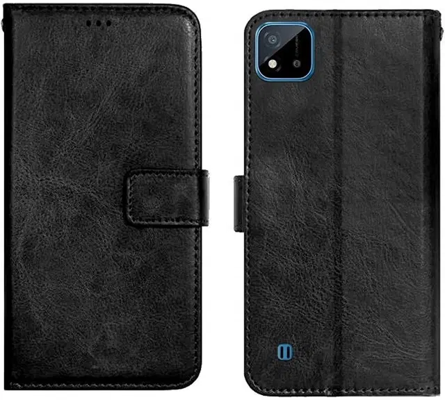 Flip Mobile Cover for Realme C20, Multicolor