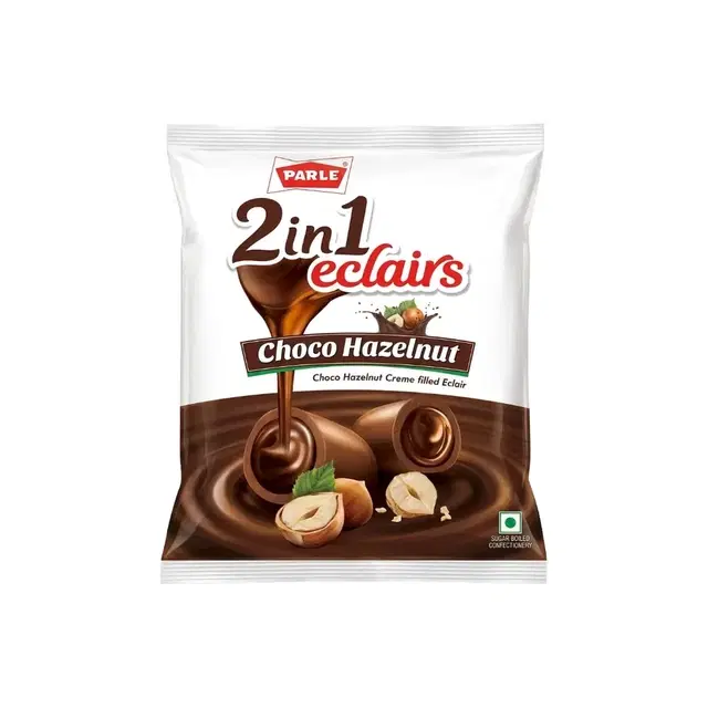 Parle Hazelnut Choco Eclairs 275 g