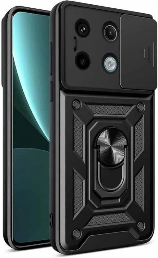 Armor -Mi Redmi Note 13 5G, Black, Camera Bump Protector, Pack of: 1