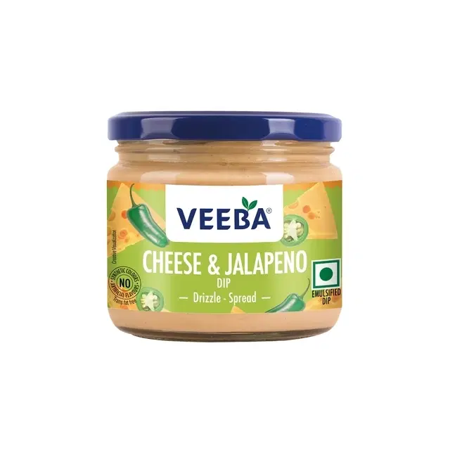 Veeba Cheese & Jalapeno Dip 300 G
