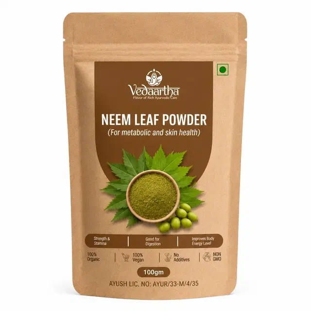 Vedaartha Neem Leaf Powder, 100 g