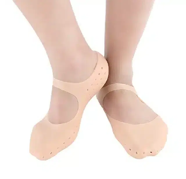 Silicone Gel Heel Socks, Assorted, Set of 1