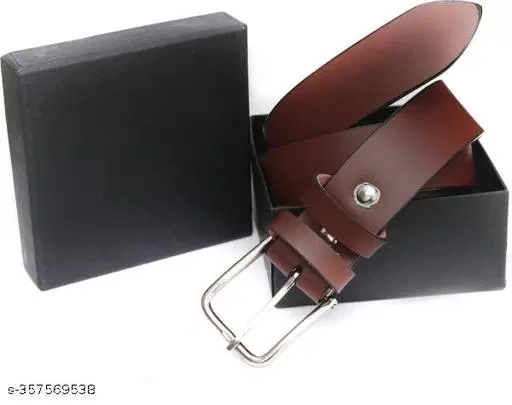 Faux Leather Belt for Men (Multicolor, 26)