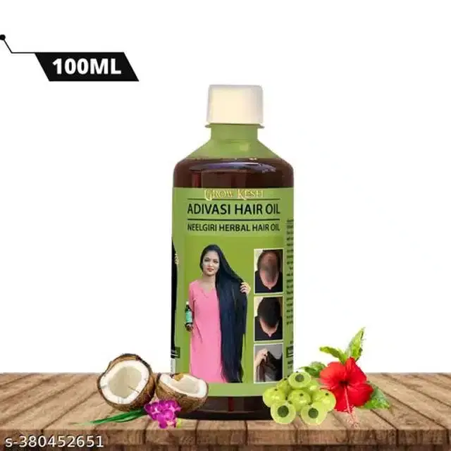 Grow Kesh Adivasi Hair Oil, 100 ml