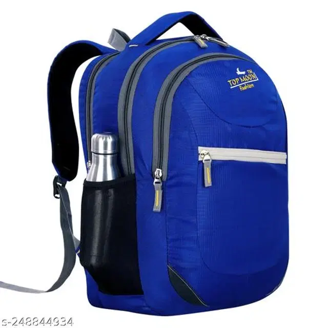 Polyester Backpack for Kids, Royal Blue, 35 L