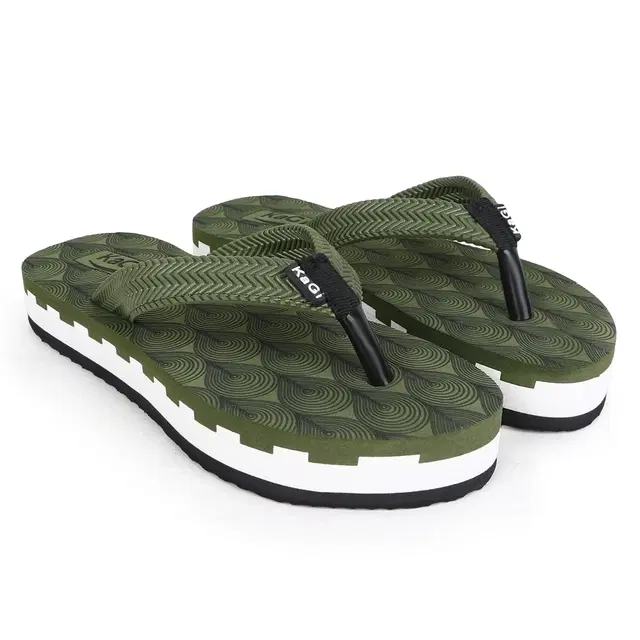 Slippers for Women, Olive (8)