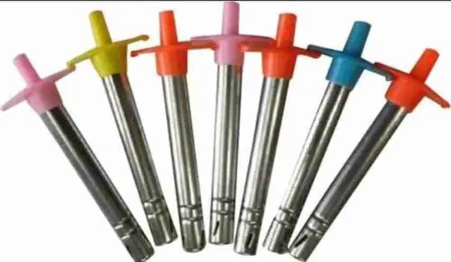 Stainless Steel Gas Stove Lighter, Multicolor, Pack of 7