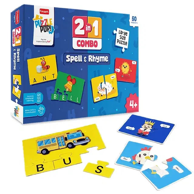 Funskool Spell & Rhyme Combo Set Puzzle