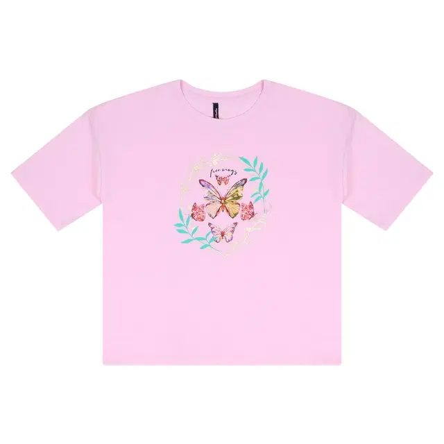 Cotton Printed Tops/Tunics for Girls, Pink (30)