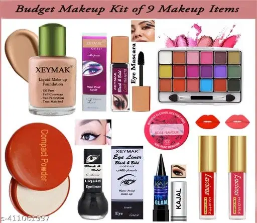 Face Makeup Combo, Multicolor, Set of 1