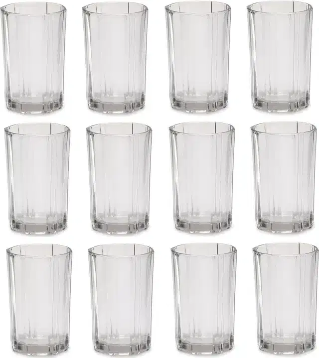 Liquor cum Cocktail Glasses, Transparent, 200 ml, Pack of 12