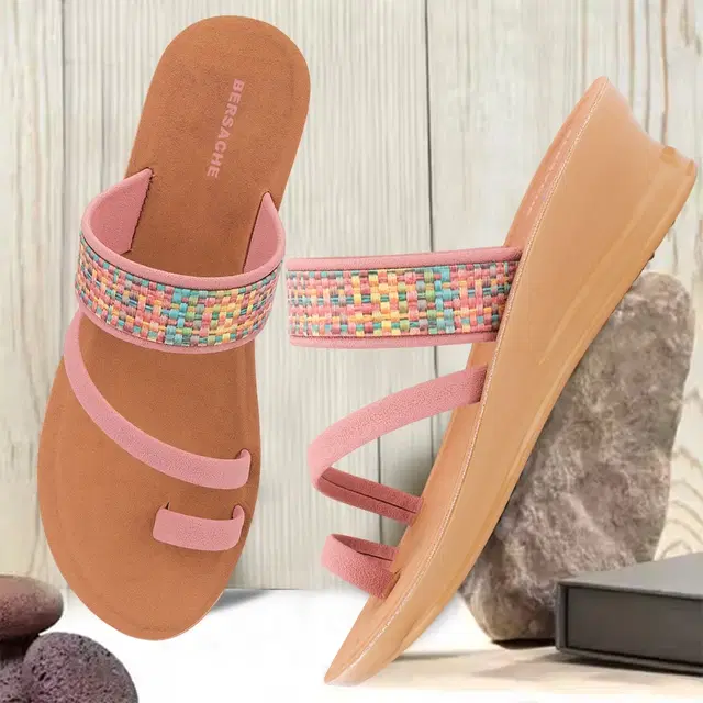 Flats For Women, Pink (5)