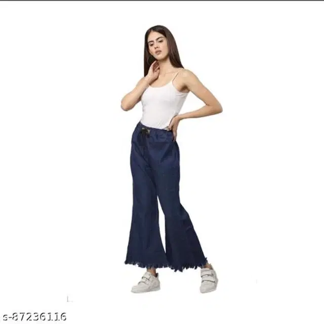 Denim Jeans for Women (Blue, 28)