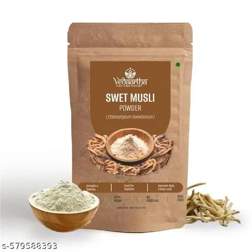 Vedaartha Swet Musli Powder, Pack of 5 (100 g)
