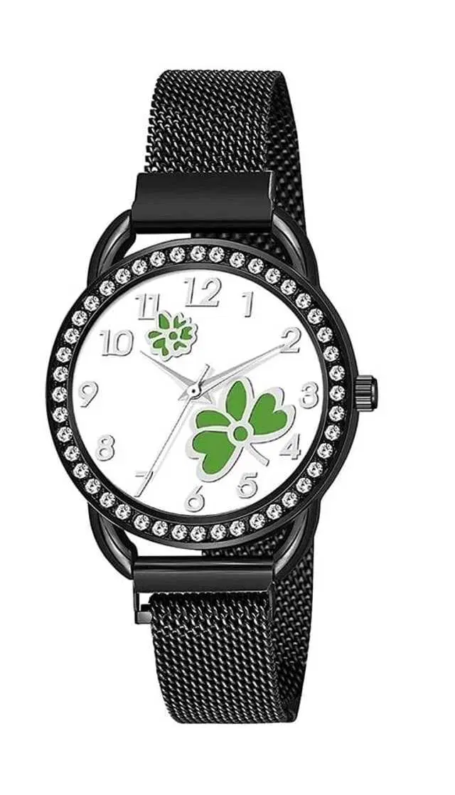 Analog Watch For Womens (Black) (WS-273)