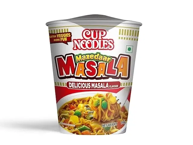 Top Ramen Mazedaar Masala Cup Noodles 2X70 g (Pack Of 2)