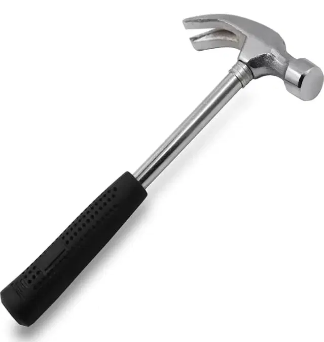 Curved Claw Hammer With Rubber Handle (Pack Of 1)