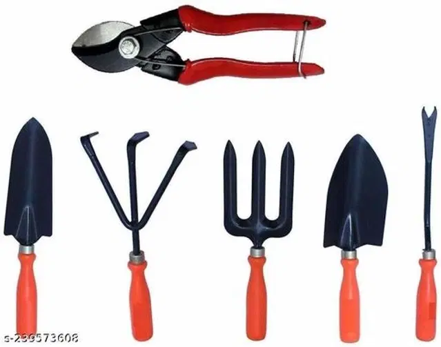 Gardening Tools Set, Multicolor, Set of 6