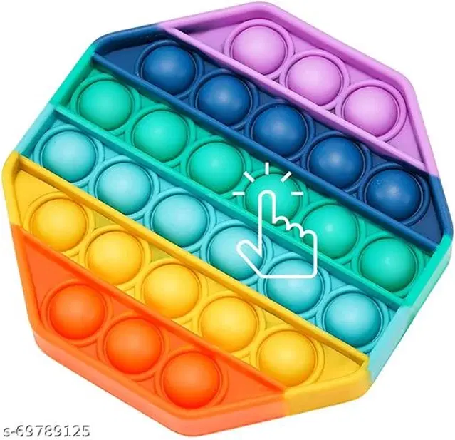 Silicone Fidget Toys for Kids, Multicolor