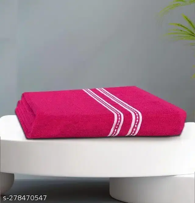 Cotton Bathing Towel, Pink