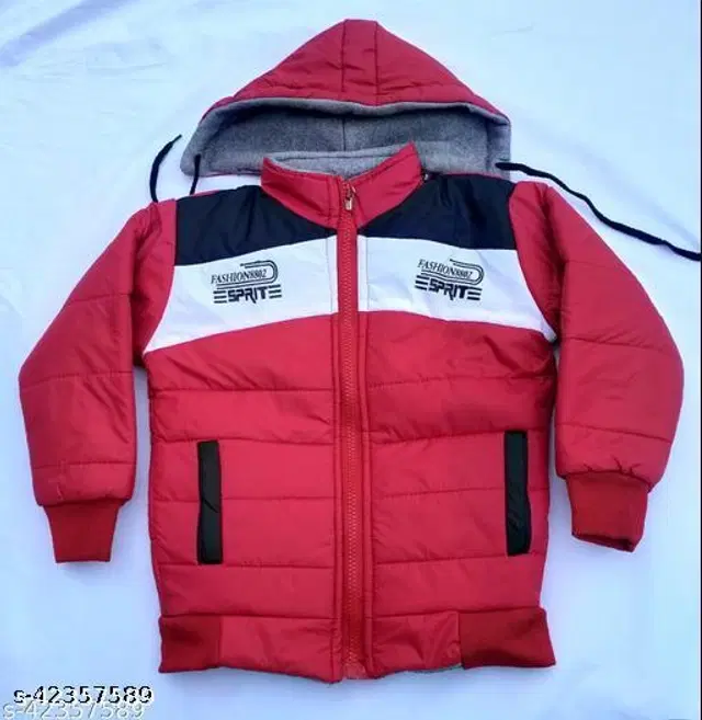 Polyester Jacket for Boys (Multicolor, 0-2 Months)
