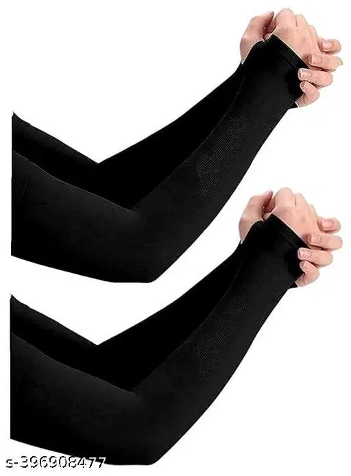 Nylon Gloves for Women, Black