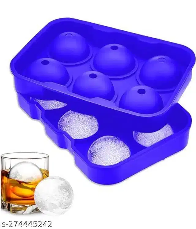 Silicone Ice Cube Mould, Blue