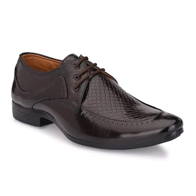 Formal Shoes for Men (Brown, 6)